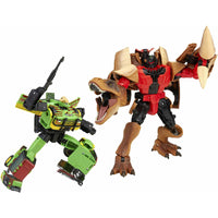 Jurassic Park Transformers Tyrannocon Rex + Autobot JP93 set 2 figures