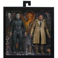 Halloween 2 Scale Action Michael Myers + DR Loomis Ultimate pack figures 18cm