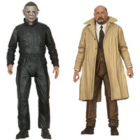 Halloween 2 Scale Action Michael Myers + DR Loomis Ultimate pack figures 18cm