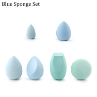 Makeup Sponge Set Soft Water Drop Blending Cosmetic Puff Face Liquid Foundation Cream Concealer Gourd Sponge