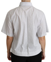 Polo a maniche corte con colletto bianco Top-IT46/XL