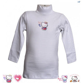 Hello Kitty baby girls turtleneck - White - 3/4y