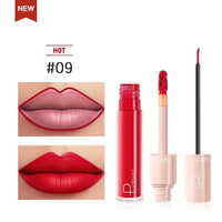 2020 New Pudaier Duo Lip Liner & Matte Liquid Lipstick - Color #09 Cherry Red