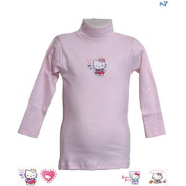 Hello Kitty baby girls turtleneck - Pink - 5/6y