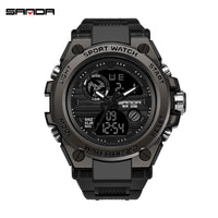 SANDA Brand G Style Men Digital Watch Shock Military Sports Watches Fashion Waterproof Electronic Wristwatch Mens 2020 Relogios