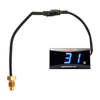 NORXI - Original Motorcycle KOSO Water Temperature Mini Meter for XMAX250 300 NMAX CB 400 CB500X Sensor Thermomete Temp Gauges Scooter Racing