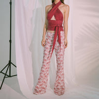 AKOSEE - Original Plato Trousers in Canyon Rose