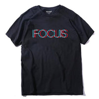 100% Cotton Short Sleeve Fucus Printed Tshirt