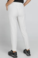 CONQUISTA FASHION - Original Ecru Crepe Pants