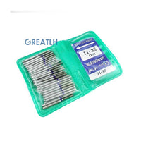 50pcs/Pack Dental FG Diamond Polishers Dental Teeth Polishing Burs for High Speed Handpiece SR11 SR12 SR13