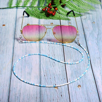 MOON GIRL Colorful Seed Beads Eyeglass Chains Street Stylish Brillenketten Girl Fashion Sunglasses Chain Eyewears Cord Holder