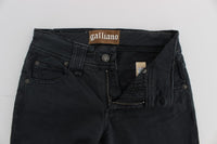 Jeans bootcut slim fit in misto cotone lavato blu-W25