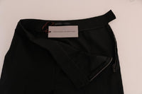 Pantaloni leggings elasticizzati neri-IT38/XS