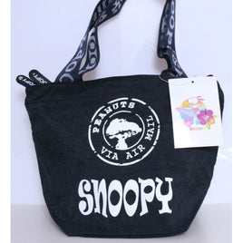 Woman's Bag Snoopy Peanuts - Blue with white lettering - 2801