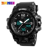 New Fashion Men Sports Watches SKMEI Brand Quartz Analog LED Digital Military Waterproof Clock Wristwatches Relogio Masculino