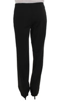 Blazer di pizzo di cotone giallo nero Pantaloni Suit-IT48/XL