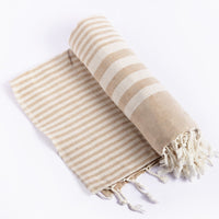 Fethiye Blanket Throw - Beige