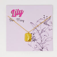 Original Blooming Birth Month Necklace Prepack