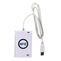 NFC Reader USB ACR122U Contactless Smart Ic Card and Writer Rfid Copier Copier Duplicator 5pcs UID Changeable Tag Card Key Fob