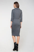 CONQUISTA FASHION - Original Knit Fitted Dress