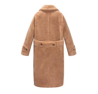 LUXURY AND ME - Original New Arrival Winter Teddy Bear Long Warm Coat