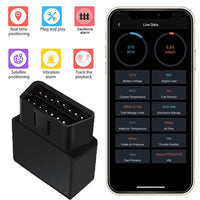 VJOYCAR - Original 2022 Real 4G LTE GPS Tracker Car OBD Locator OBDii Diagnostic Tool DTC Code Vibration Alarm Geo-Fence Real Time Tracking