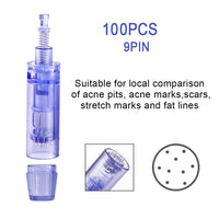 10/20/50Pcs Dr.imp Pen Needles Bayonet 9 /36 Pin/ Nano Cartridge for Derma Pen Tattoo Needles Auto Microneedle Derma Tools Stamp