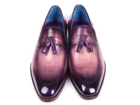 Paul Parkman Men's Tassel Loafer Purple (ID#66T80-PRP)