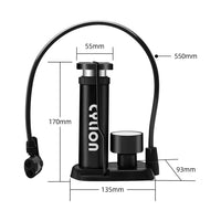 LJTOPMOTO - Original Motorcycle Foot Portable Air Pump Compressor Digital Mini Tire Inflator for 350 XCF-W EXC-F 400 XC-W EXC -R 450 SX -F