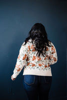 LIVING FREE BEAUTY - Original Floral Desires Open Cardigan