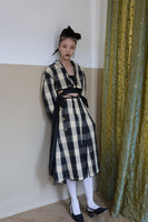 MARIGOLDSHADOWS - Original Kanon Plaid Long Sleeve Shirt