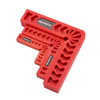 DURATEC 90 Degree Right Angle Clamp L-Square Holder Ruler Clamping Squares Woodworking Tools 3" 4" 6" 8"