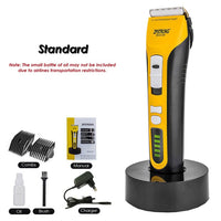 25w Professional Electric Hair Trimmer Rechargeable Hair Clipper Haircut Beard Trimmer Razor for Adult Men LED Display 220v/110v