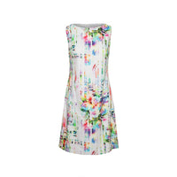 CONQUISTA FASHION - Original Floral Print Sleeveless Dress