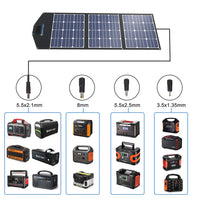 ACOPower Ltk 120W Foldable Solar Panel Kit With Included ProteusX 20A Charge Controller