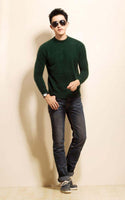 2022 New Genuine Mink Cashmere Sweater Men Pure 100% Cashmere Sweater Pullovers Mink Sweater Free Shipping Wholesale Price S110