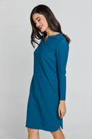 CONQUISTA FASHION - Original Petrol Blue Sack Dress