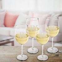 Set of 4  Wine Glasses