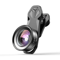 APEXEL 2in1 HD Camera Phone Lens Kit 120 Degree 4K Wide Angle Lens + 10X Macro Lens for iPhone 11 Samsung Xiaomi All Smartphone