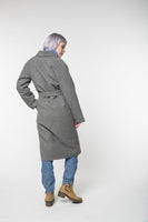 REVALU - Original Long Gray Coat / Spring - Autumn / Women's Coat / Collection 2018 by REVALU