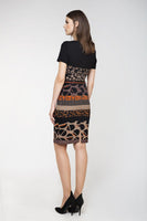 CONQUISTA FASHION - Original Short Sleeve Print Dress