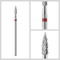 Nail Drill Bit Carbide Rotary Burr Nozzle for Manicure Electric Milling Cutter for Manicure Machine Milling Cutter for Nail Tool