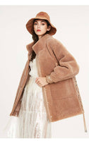 LUXURY AND ME - Original Real Fur Teddy Bear Style Winter Coat