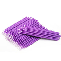 YSDO OFFICIAL STORE - New 1000 Pcs Disposable Cotton Swab Makeup False Eyelashes Individual Lashes Mascara Applicators Brush Lash Extension Cotton Swab