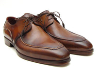 Paul Parkman Men's Brown Derby Dress Shoes for Men (ID#SU12LF)