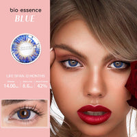 Original Bio-essence 1 Pair Colored Contact Lenses for Eyes Blue Lenses Green Eye Lenses Gray Lenses Natural Lenses  Fashion Lenses