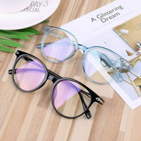 ELBRU - Original Optical Eye Glasses Frames for Women Men Ultralight Eyeglasses Frame Female Male Transparent Black Pink Blue oculos