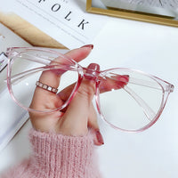 Original Blue Light Blocking Glasses Women Oversized Eyeglasses Anti Blue Light Computer Glasses Men Safety Eyewear Spectacle2022