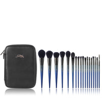 Jessup brushes 18pcs Makeup brushes set Powder Foundation Precision Blush Angled Contour Pencil Eyeshadow Eyeliner Eyebrow