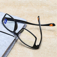 ELBRU - Original Finished Myopia Glasses Frame Women Men Ultralight TR Myopic Nearsighed Eyeglasses Students